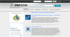 Desktop Screenshot of dnepropetrovsk.ukr-prom.com